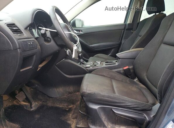 JM3KE2BYXG0676157 2016 MAZDA CX-5 Blue Vista interior delantera