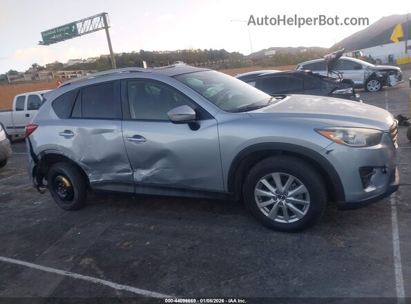 JM3KE2CY1G0675929 2016 MAZDA CX-5 Silver უკანა სალონის ხედი