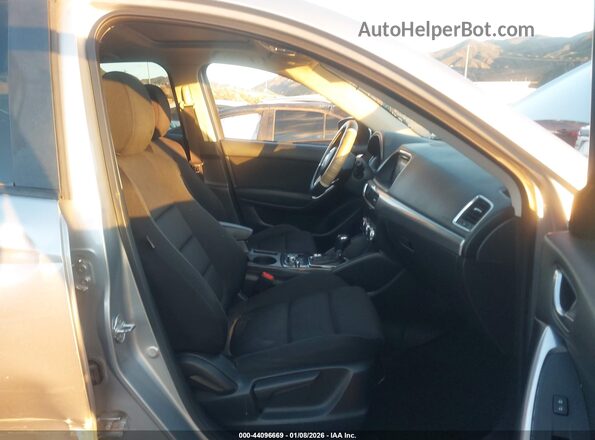 JM3KE2CY1G0675929 2016 MAZDA CX-5 Silver წინა სალონის ხედი