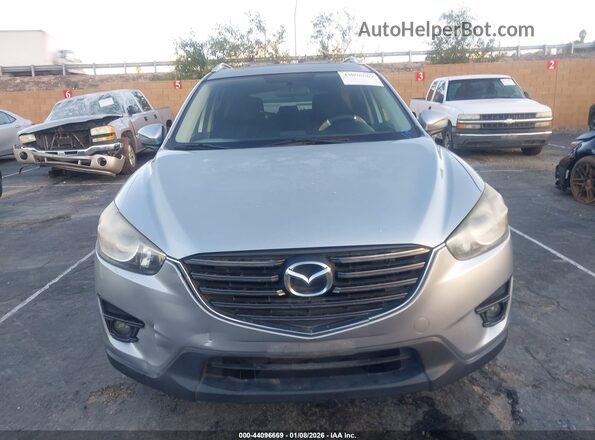 JM3KE2CY1G0675929 2016 MAZDA CX-5 Silver ხელსაწყოთა პანელის ხედი