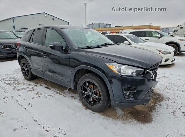 JM3KE2CY4G0889121 2016 MAZDA CX-5 Black წინა მარჯვენა