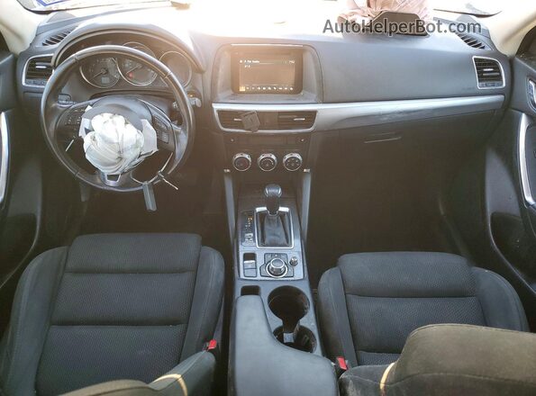 JM3KE2CY6G0880968 2016 MAZDA CX-5 Gray Widok deski rozdzielczej