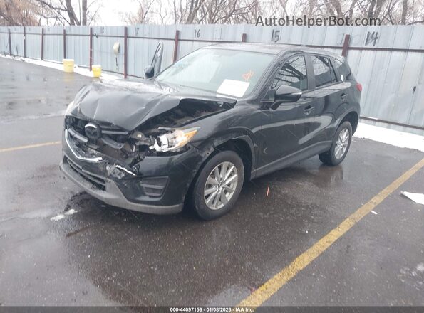 JM3KE4BY9G0733203 2016 MAZDA CX-5 Black Przód lewy