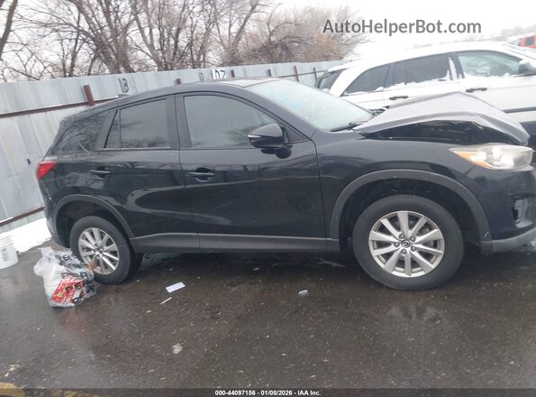 JM3KE4BY9G0733203 2016 MAZDA CX-5 Black Widok wnętrza z tyłu