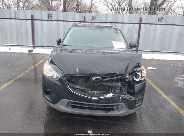 JM3KE4BY9G0733203 2016 MAZDA CX-5 Black Widok zestawu wskaźników
