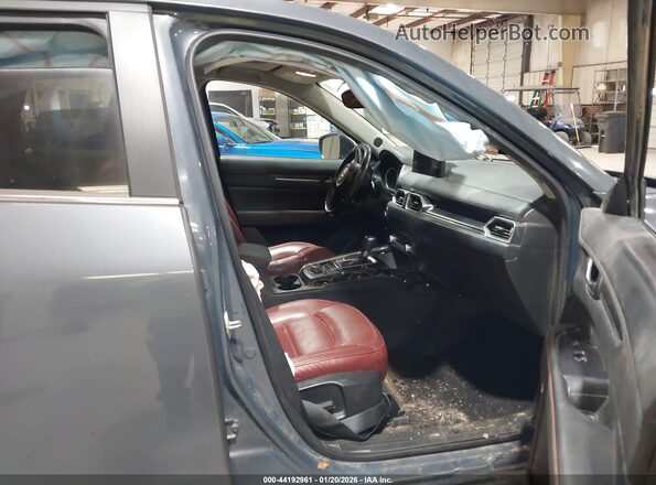 JM3KFACY2M0330914 2021 MAZDA CX-5 Gray Вид салону спереду