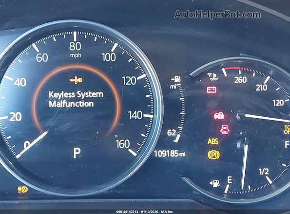 JM3KFADM3K1548606 2019 MAZDA CX-5 White უკანა სავარძლების ხედი