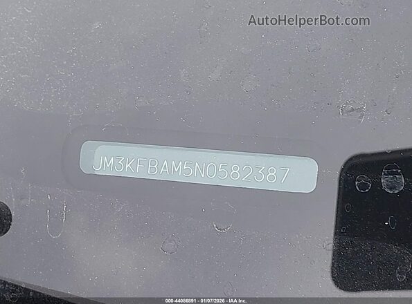 JM3KFBAM5N0582387 2022 MAZDA CX-5 Красный 