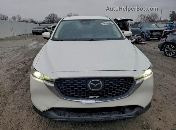 JM3KFBBM2N0637697 2022 MAZDA CX-5 White წინა ხედი