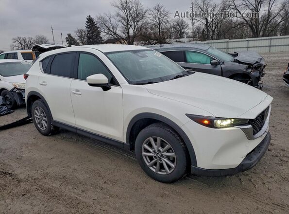 JM3KFBBM2N0637697 2022 MAZDA CX-5 White წინა მარჯვენა