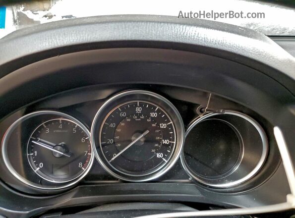JM3KFBCL8S0683519 2025 MAZDA CX-5 Black Widok zestawu wskaźników