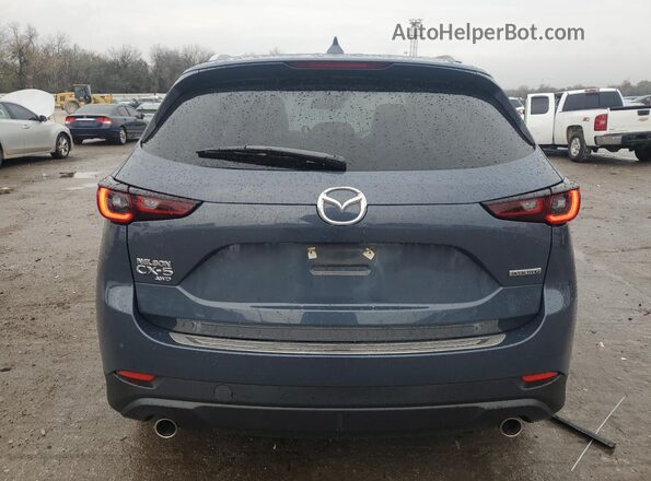 JM3KFBCM8N0530877 2022 MAZDA CX-5 Blue Rear view