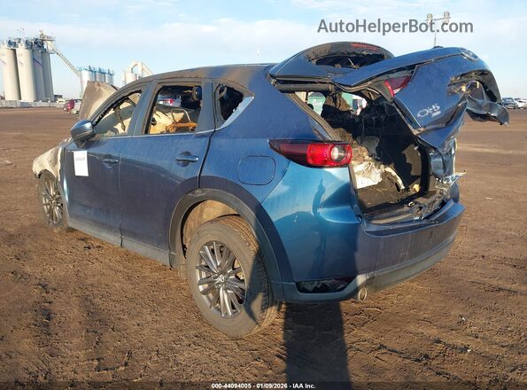 JM3KFBCMXL0838209 2020 MAZDA CX-5 Blue უკანა მარცხენა