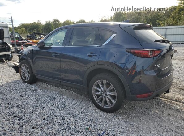 JM3KFBDM1L0739115 2020 MAZDA CX-5 Blue Rear left