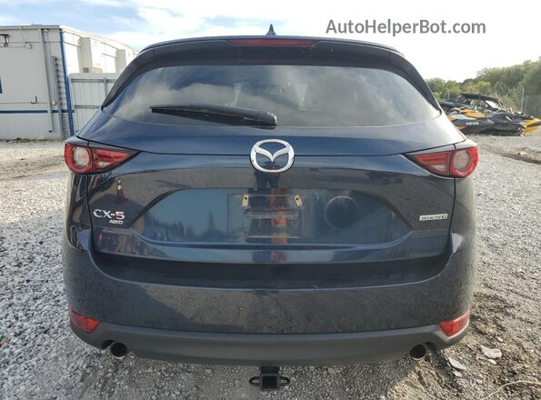JM3KFBDM1L0739115 2020 MAZDA CX-5 Blue Rear view