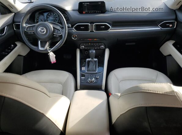 JM3KFBDM1L0739115 2020 MAZDA CX-5 Blue Dashboard view