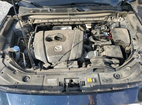 JM3KFBDM1L0739115 2020 MAZDA CX-5 Blue Engine compartment view