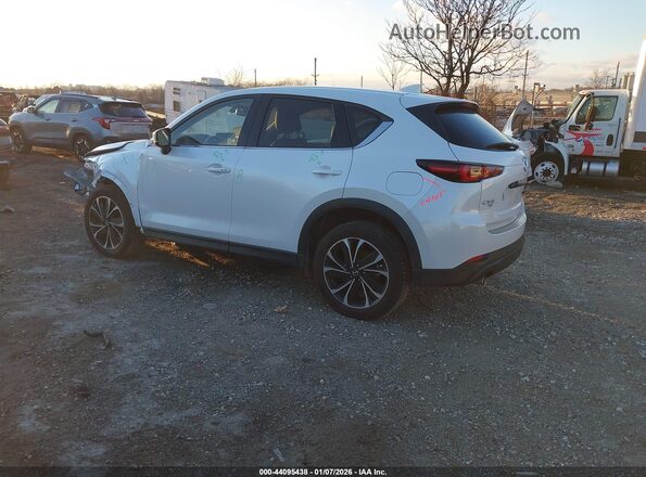 JM3KFBDM5N0609695 2022 MAZDA CX-5 White Trasero izquierdo