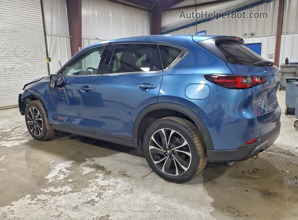 JM3KFBEM4N1560658 2022 MAZDA CX-5 Blue Trasero izquierdo