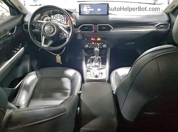 JM3KFBEM4N1560658 2022 MAZDA CX-5 Blue Vista del salpicadero