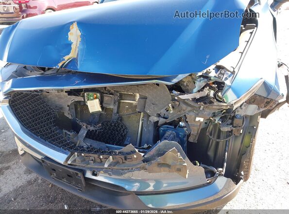 JM3KFBEY2M0457262 2021 MAZDA CX-5 Blue Դիմացի տեսք