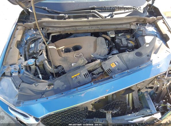JM3KFBEY2M0457262 2021 MAZDA CX-5 Blue Հետևի տեսք