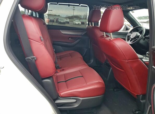 JM3KJDHC5S1108758 2025 MAZDA CX-70 White Widok wnętrza z tyłu