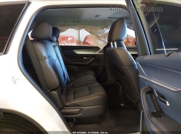 JM3KJDHD0S1124455 2025 MAZDA CX-70 White Vista de la etiqueta del VIN