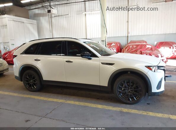JM3KJDHD0S1124455 2025 MAZDA CX-70 White Vista interior de 360 grados