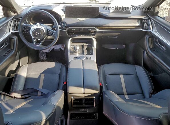 JM3KJEHA2S1130463 2025 MAZDA CX-70 Charcoal წინა პანელის ხედი