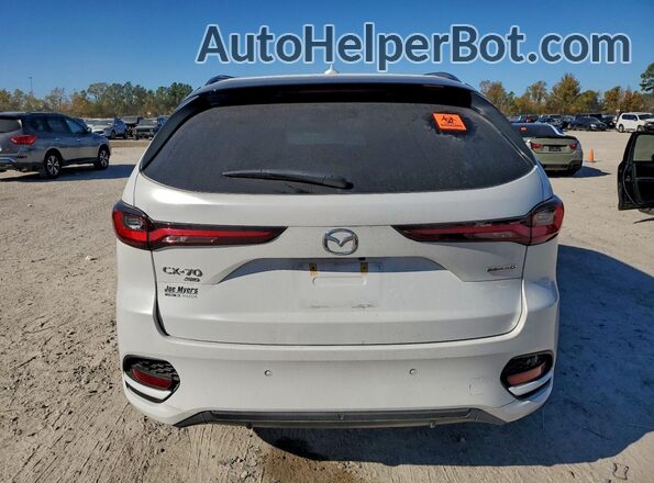JM3KJEHC7S1113868 2025 MAZDA CX-70 White Widok z tyłu