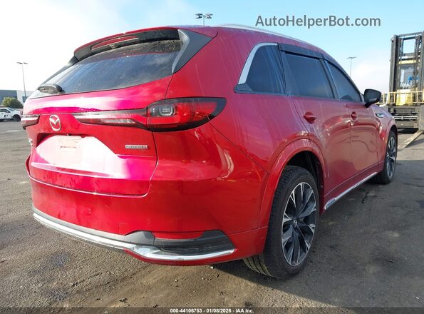 JM3KK1HC3R1132482 2024 MAZDA CX-90 Burgundy Tył prawy