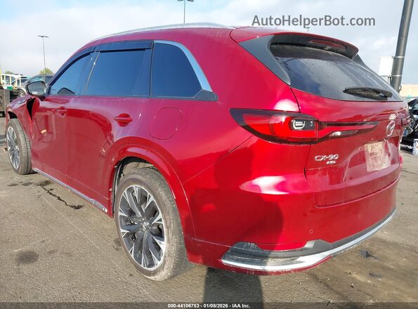 JM3KK1HC3R1132482 2024 MAZDA CX-90 Burgundy Tył lewy