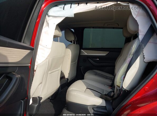 JM3KK1HC3R1132482 2024 MAZDA CX-90 Burgundy Widok naklejki z numerem VIN