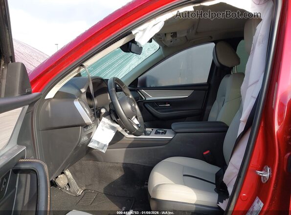 JM3KK1HC3R1132482 2024 MAZDA CX-90 Burgundy Widok wnętrza z przodu