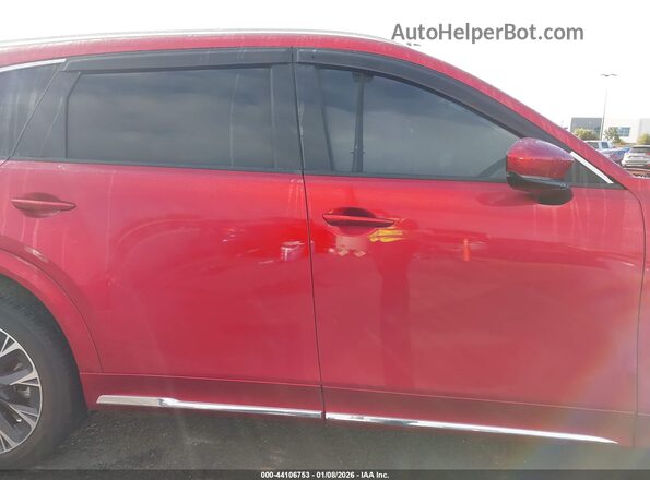 JM3KK1HC3R1132482 2024 MAZDA CX-90 Burgundy Widok wnętrza 360 stopni