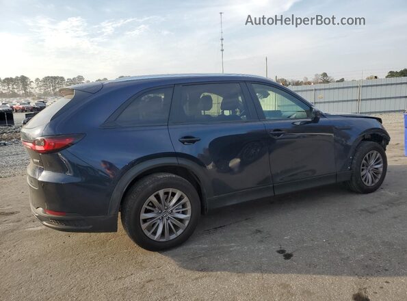 JM3KKAHD6R1179093 2024 MAZDA CX-90 Синий Задняя правая четверть