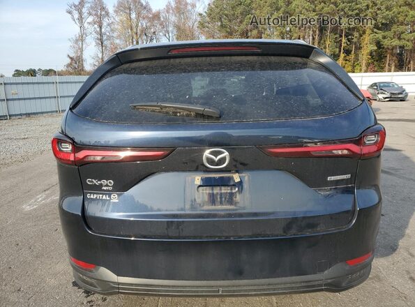 JM3KKAHD6R1179093 2024 MAZDA CX-90 Синий Вид сзади