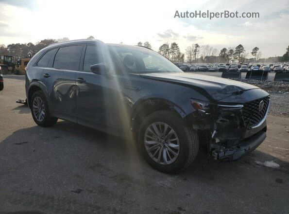 JM3KKAHD6R1179093 2024 MAZDA CX-90 Синий Передняя правая четверть