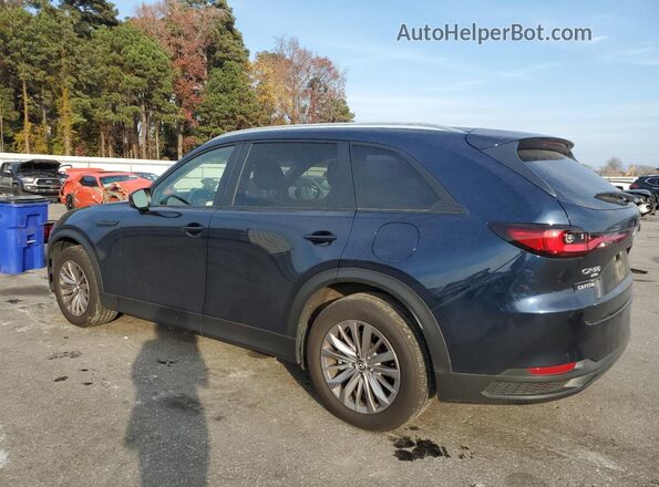JM3KKAHD6R1179093 2024 MAZDA CX-90 Синий Задняя левая четверть