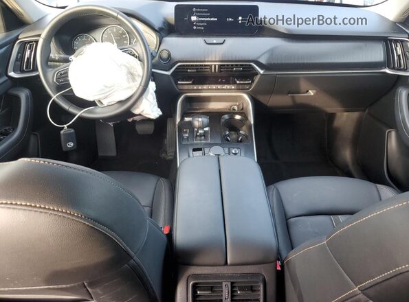 JM3KKAHD6R1179093 2024 MAZDA CX-90 Синий Вид панели приборов