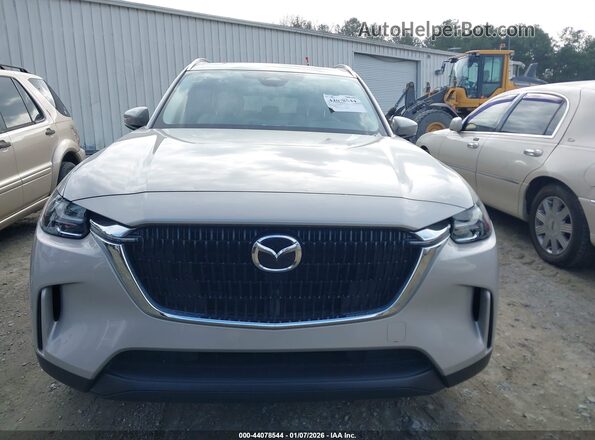 JM3KKBHA0R1155805 2024 MAZDA CX-90 PHEV Beige Вид панелі приладів