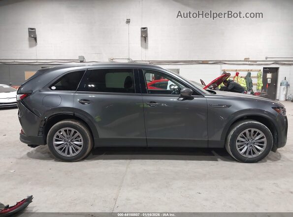 JM3KKBHA4S1192197 2025 MAZDA CX-90 PHEV Gray Սալոնի հետևի տեսք