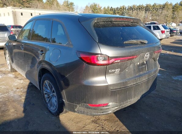 JM3KKBHA6R1154156 2024 MAZDA CX-90 PHEV Серый Задняя левая четверть