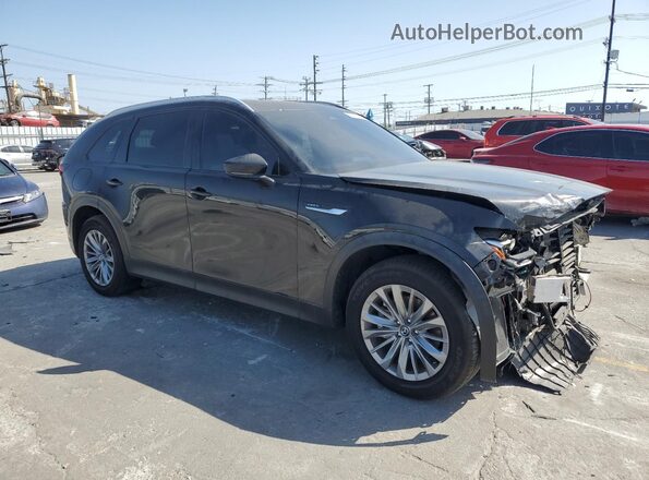 JM3KKBHA7R1157583 2024 MAZDA CX-90 Черный Передняя правая четверть