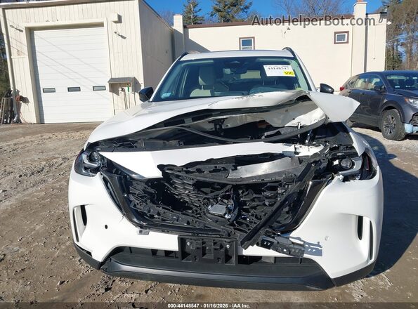JM3KKCHA3S1199311 2025 MAZDA CX-90 PHEV White Instrument cluster view
