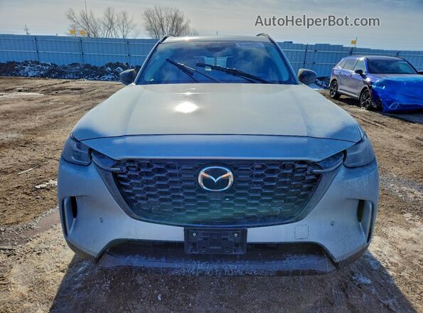 JM3KKCHA4S1200658 2025 MAZDA CX-90 Silver Front view