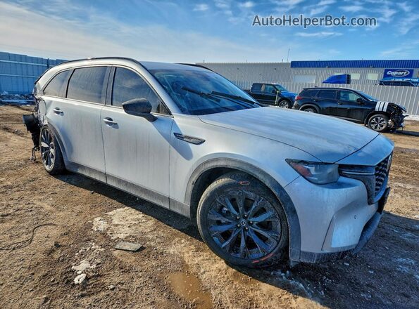 JM3KKCHA4S1200658 2025 MAZDA CX-90 Silver Front right