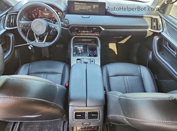 JM3KKCHA4S1200658 2025 MAZDA CX-90 Silver Dashboard view