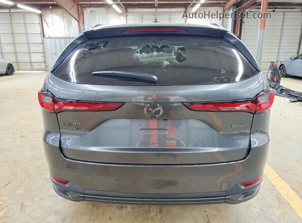JM3KKCHD8T1355497 2026 MAZDA CX-90 Gray Widok z tyłu